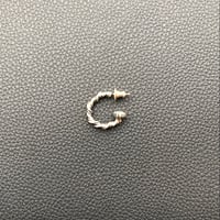 twist medium silver925 pierce シングル