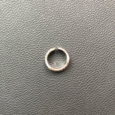 center twist silver925 ring