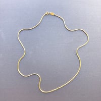 Narrow snake chain ネックレス