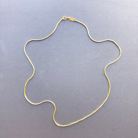 Narrow snake chain ネックレス