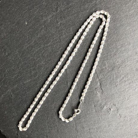 silver925 twist chain necklace ネックレス