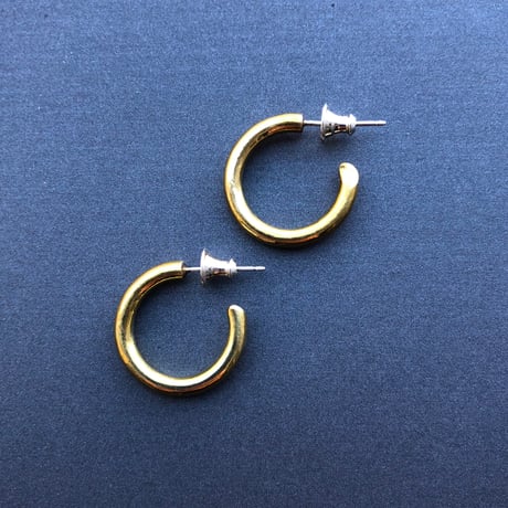 classical carrier ring 925 gold (両耳)