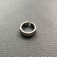 center twist silver925 ring