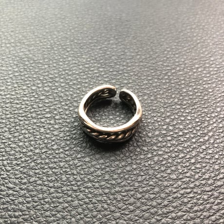 center twist silver925 ring