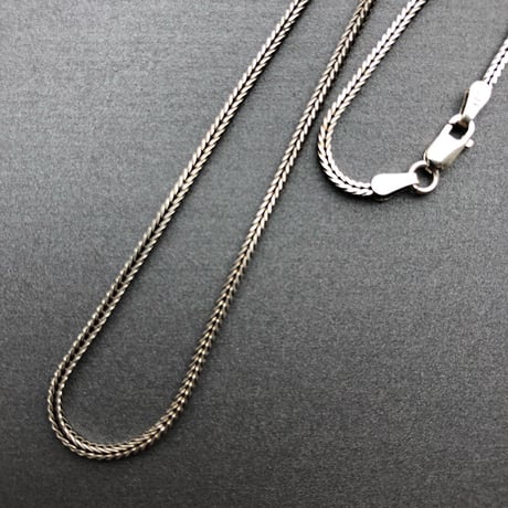 snake chain necklace L type