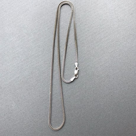 snake chain necklace L type