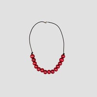 NEW wood beads necklace(ネックレス)