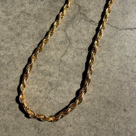 twist Figaro(フィガロ)necklace ネックレス