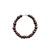 wood beads necklace