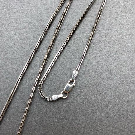 snake chain necklace L type