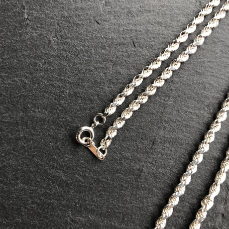silver925 twist chain necklace ネックレス