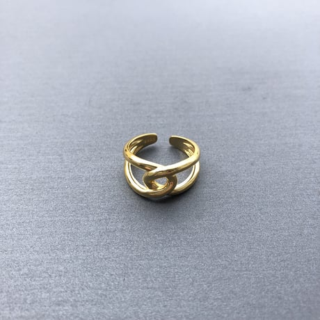 gold cross ring