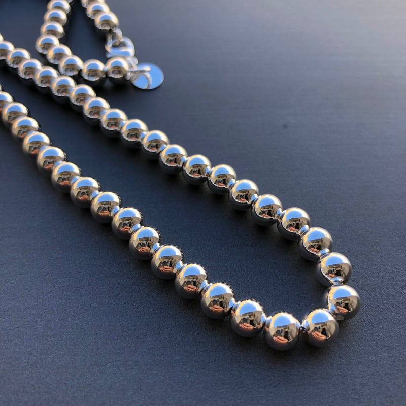 medium ballchain ボールチェーンネックレス | AG STERLNG STORE