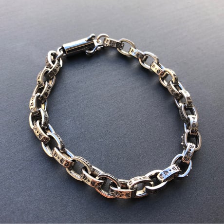 paper chain design ブレスレット