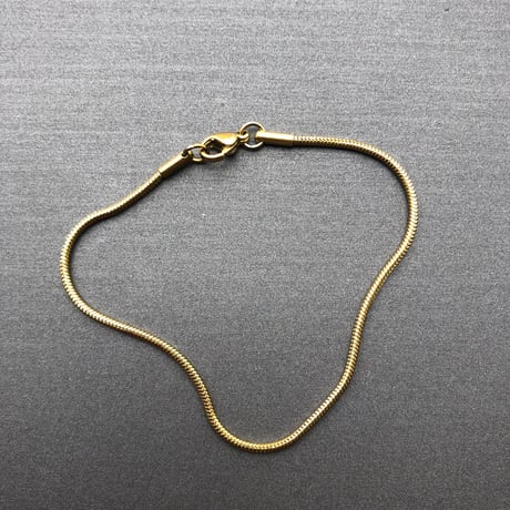 narrow snake chain ブレスレット