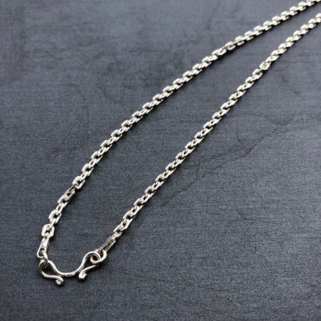 charm design necklace hexagonal-chain