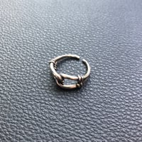 tribal knot  ring 925