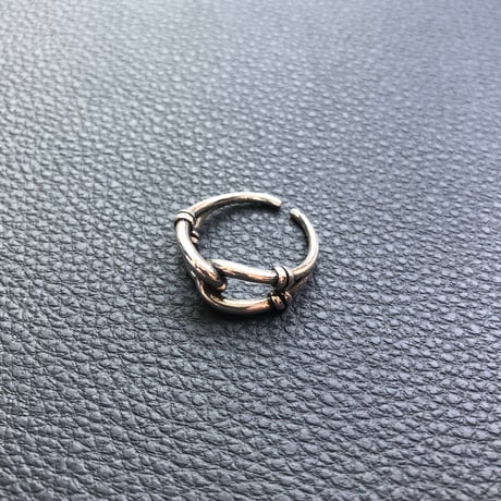tribal knot  ring 925