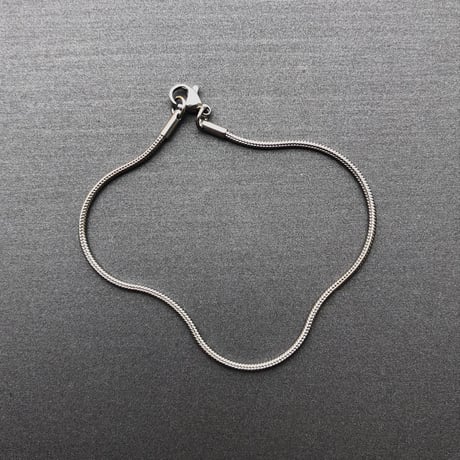 narrow snake chain ブレスレット