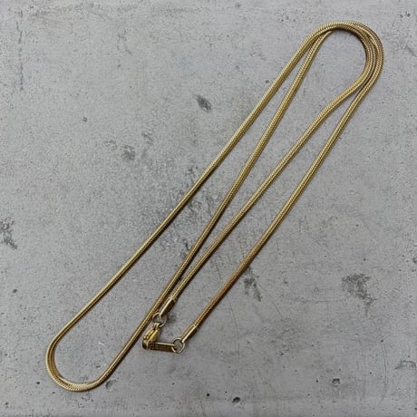 K18 gold narrow necklace(ネックレス)