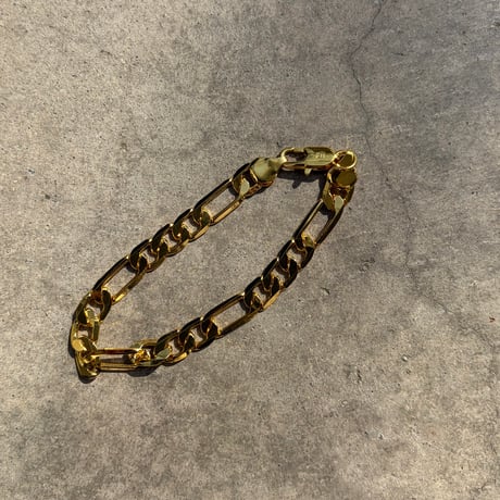 GOLD Figaro design bless (ブレスレット)