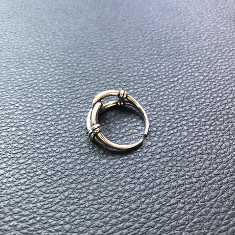 tribal knot  ring 925