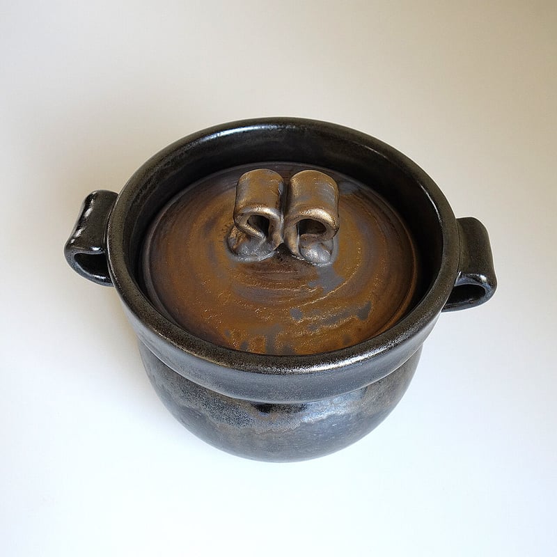 ごはん土鍋〈2合炊き〉 | 黒風窯 ごはん土鍋〈2合炊き〉 | 黒風窯
