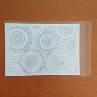 ポストカード《雨のレコード》