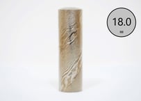 チタン積層印鑑　18.0㎜　　　　Champagne Gold