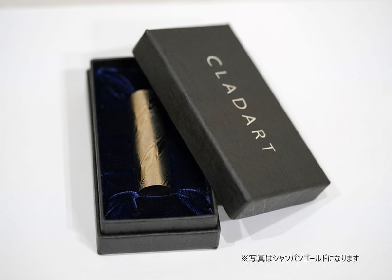 チタン積層印鑑 18.0㎜ Champagne Gold | CLADART Infinity