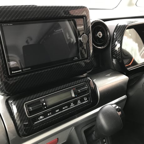 スペーシア（MK53S ）インテリアパネル３点セット（７インチモニター用）