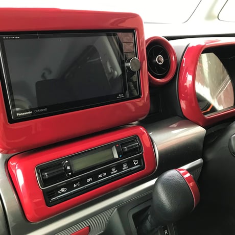 スペーシア（MK53S ）インテリアパネル３点セット（７インチモニター用）