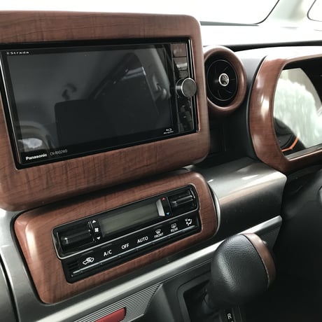 スペーシア（MK53S ）インテリアパネル３点セット（７インチモニター用）
