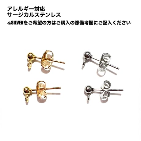 CACTUS×YURAYURA DANGLE ピアス/イヤリング