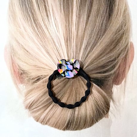 BIG HEART HAIR TIE
