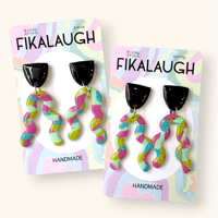 UNEUNE×MINT MIX DANGLE ピアス/イヤリング