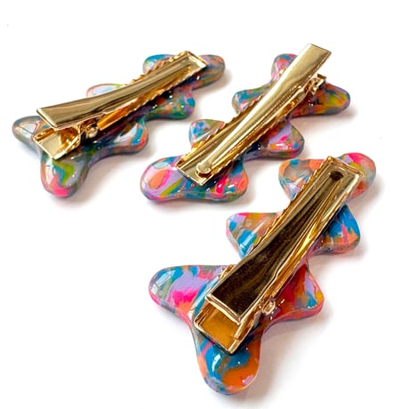 UNEUNE×ART MIX HAIR CLIP
