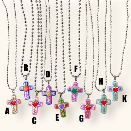 SILVER MEXICAN CROSS PENDANT