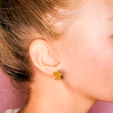 MOON ASYMMETRY STUD ピアス/イヤリング