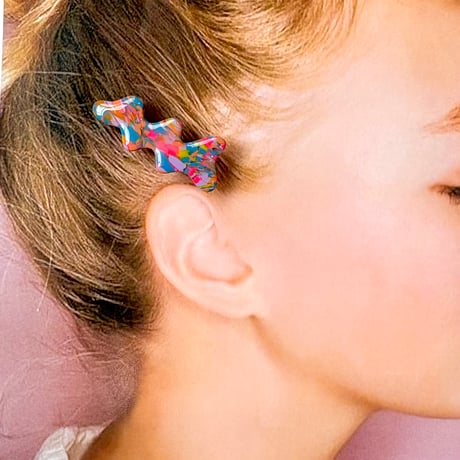 UNEUNE×ART MIX HAIR CLIP