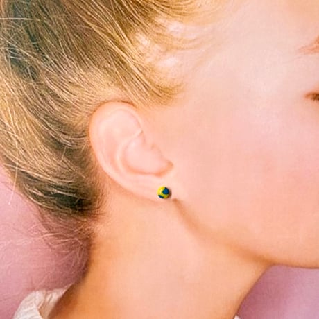 TINY CIRCLE STUD ピアス