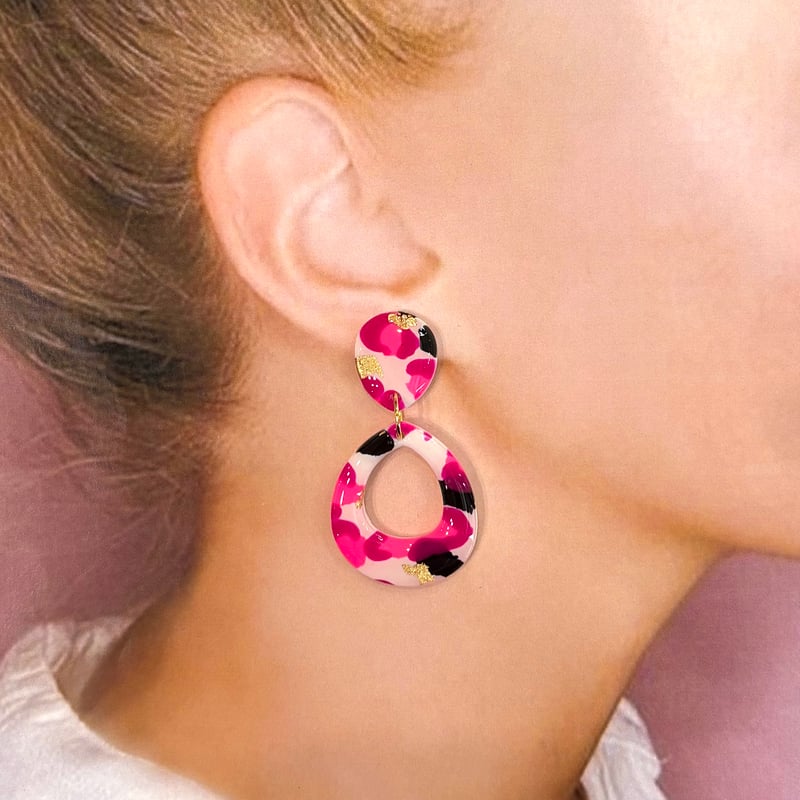 イスラエルBat-Amiシルバー24Kプレートストーンブローチとイヤリング イスラエルBat-Amiシルバー24Kプレートストーンブローチとイヤリング