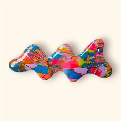 UNEUNE×ART MIX HAIR CLIP
