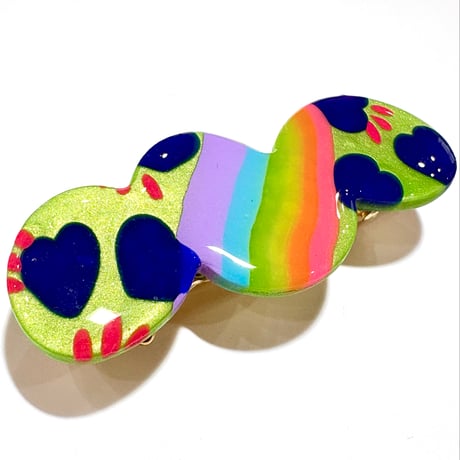 MOKUMOKU×RAINBOW HAIR CLIP