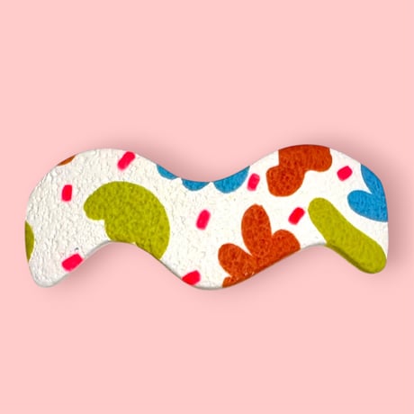 RETRO mat HAIR BARRETTE