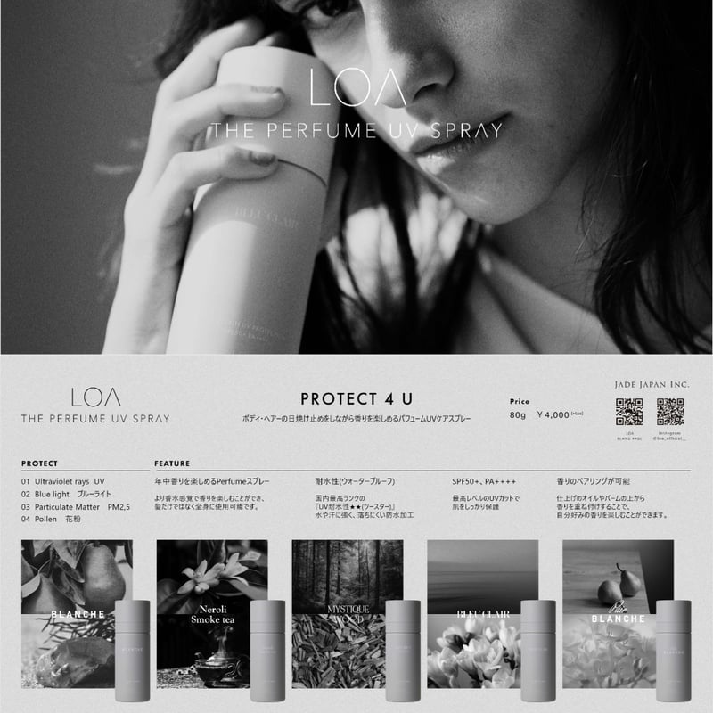 LOATHE perfume(ロアザパフューム) UV スプレー 【正規取扱店】 | ASAN