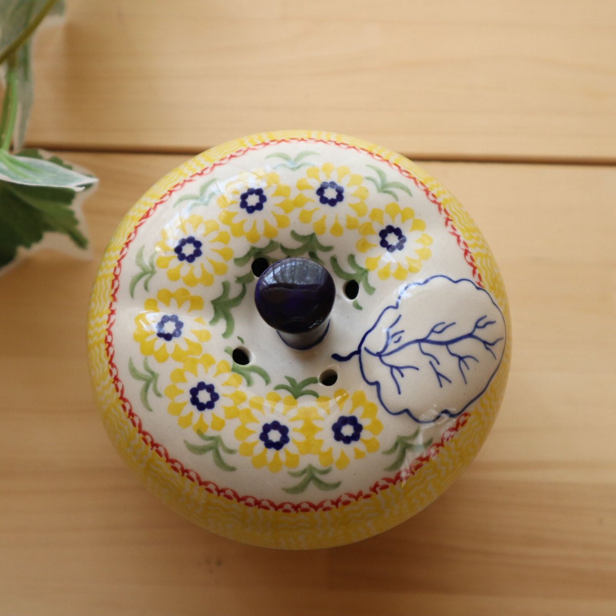 ポーリッシュポタリー＊リンゴポット J58-ALC53