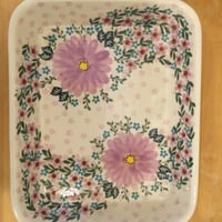 ポーリッシュポタリーカリヒ　バターケース カリヒ ふたつきバターケース 「トナカイ」 - ポーランド陶器