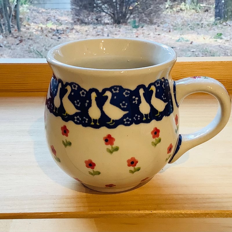 マグカップ小200ml（あひる赤）マヌファクトゥラ | colorful