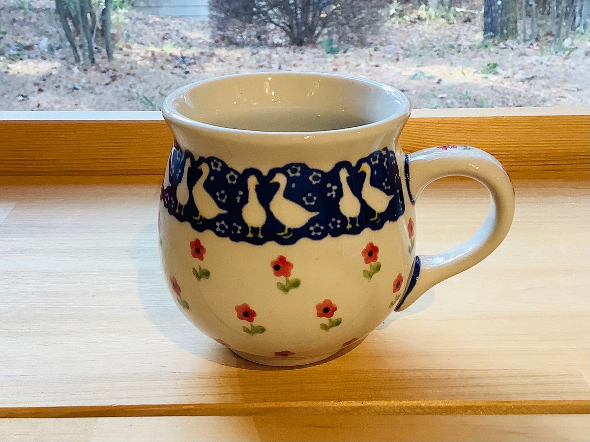 マグカップ小200ml（あひる赤）マヌファクトゥラ | colorful